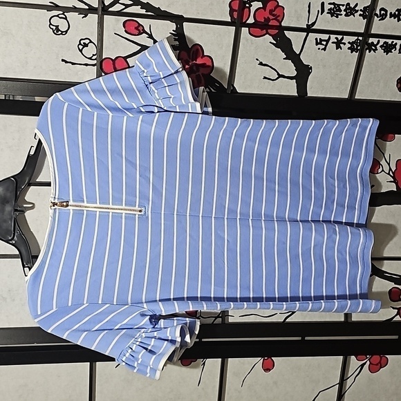 Sail to Sable Short Sleeve Striped Top Size XS - Picture 6 of 6